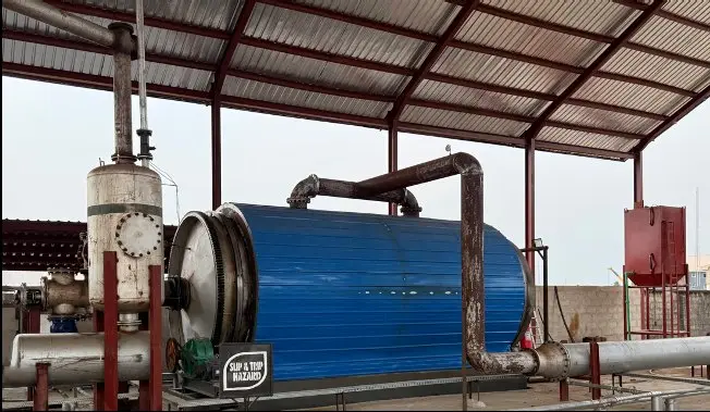 Waste treatment unit at a partner facility